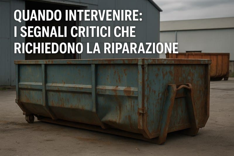 cassone scarrabile rotto riparare