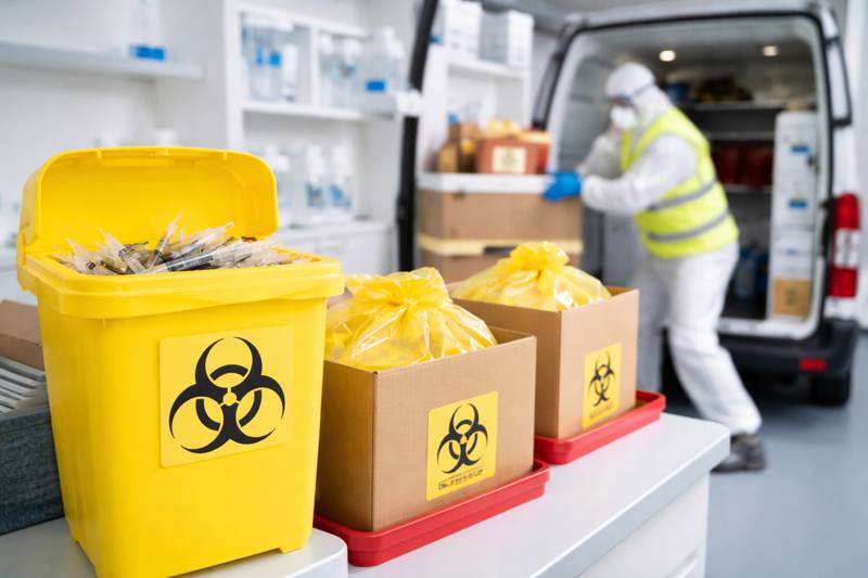 foto rifiuti sanitari